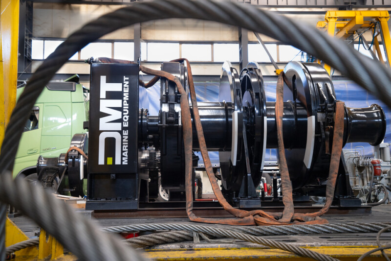 DMT Winches gain ground in the United States with Harbor Docking and Towing